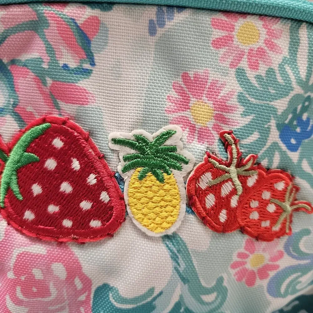 Pottery Barn Kids Mackenzie Lilly Pulitzer Strawberry Backpack Small floral